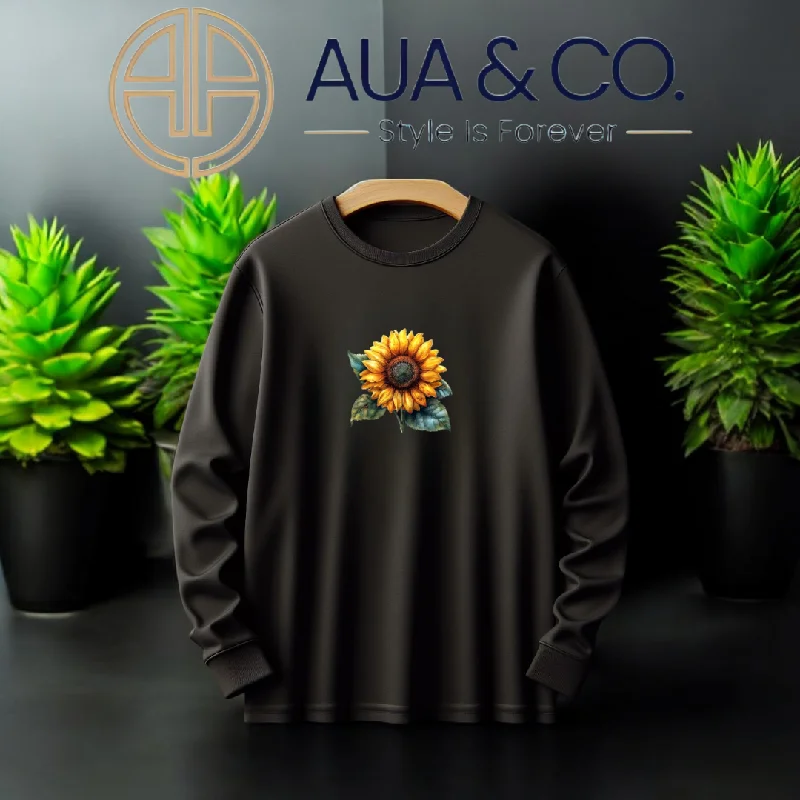 Customer Appreciation Sale cool workout sweatshirt*AUA&CO Winter Sunflower Sweatshirt – Comfortable Casual Wear for Everyday Style 🌻* Customer Appreciation Sale cool workout sweatshirt*AUA&CO Winter Sunflower Sweatshirt – Comfortable Casual Wear for Everyday Style 🌻*