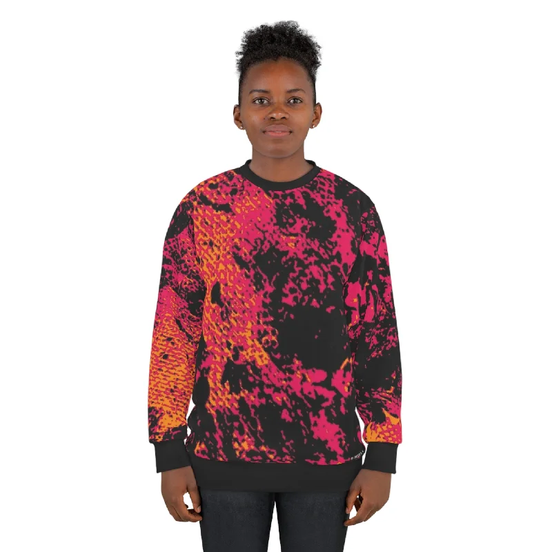 Bonus Savings athletic style hoodie"Mystic Cube" (Cosmic Fusion - Magenta/Orange) - Unisex Sweatshirt Bonus Savings athletic style hoodie"Mystic Cube" (Cosmic Fusion - Magenta/Orange) - Unisex Sweatshirt