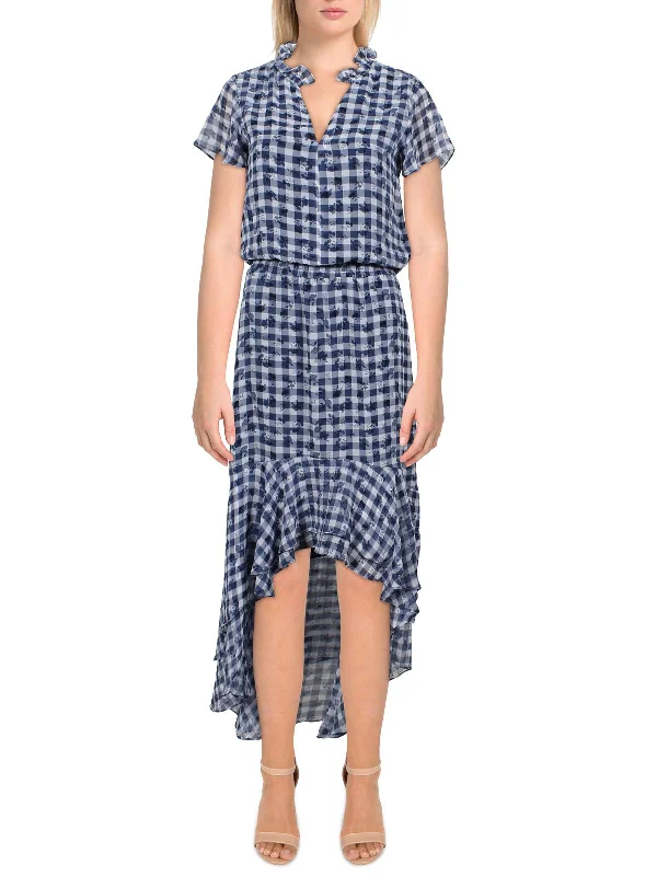 Don't Wait flowy maxi dressWomens Hi-Low Maxi Dress