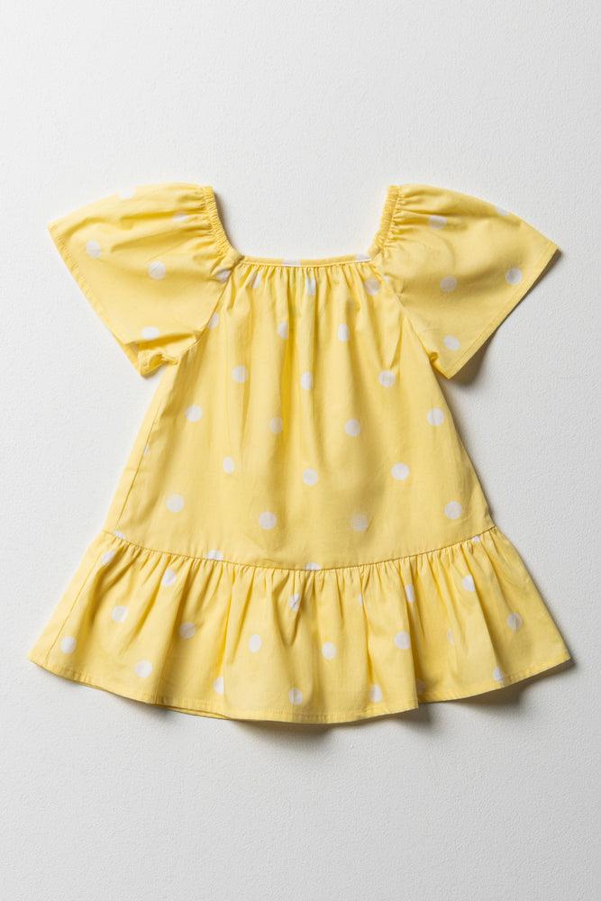 Special Offer knit dressA-Line Dress Yellow