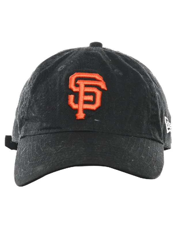Doorbuster Deal long-sleeve coatBlack Embroided Cap - XS