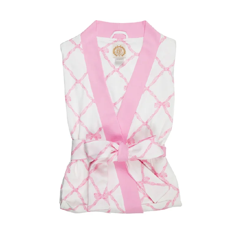 playful dressBelle Meade Bow Pier Party Pink Robe