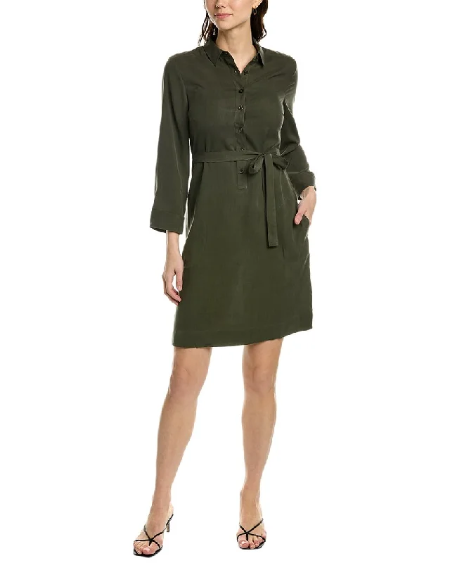 Can't Be Beat bodycon dressgo>silk Silk Shirtdress