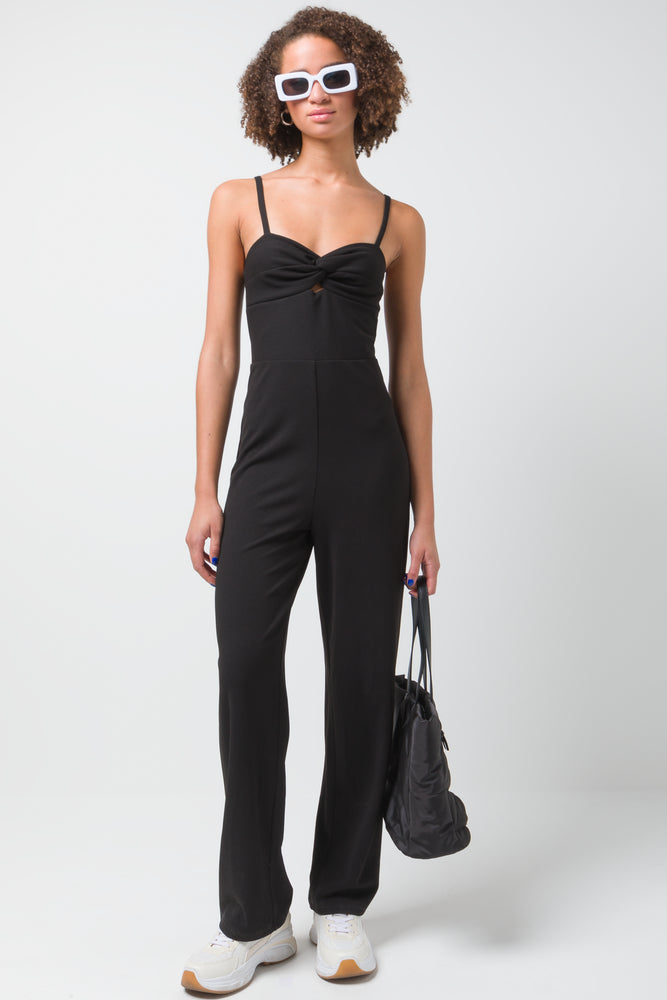 Low Prices floral dressJumpsuit Black