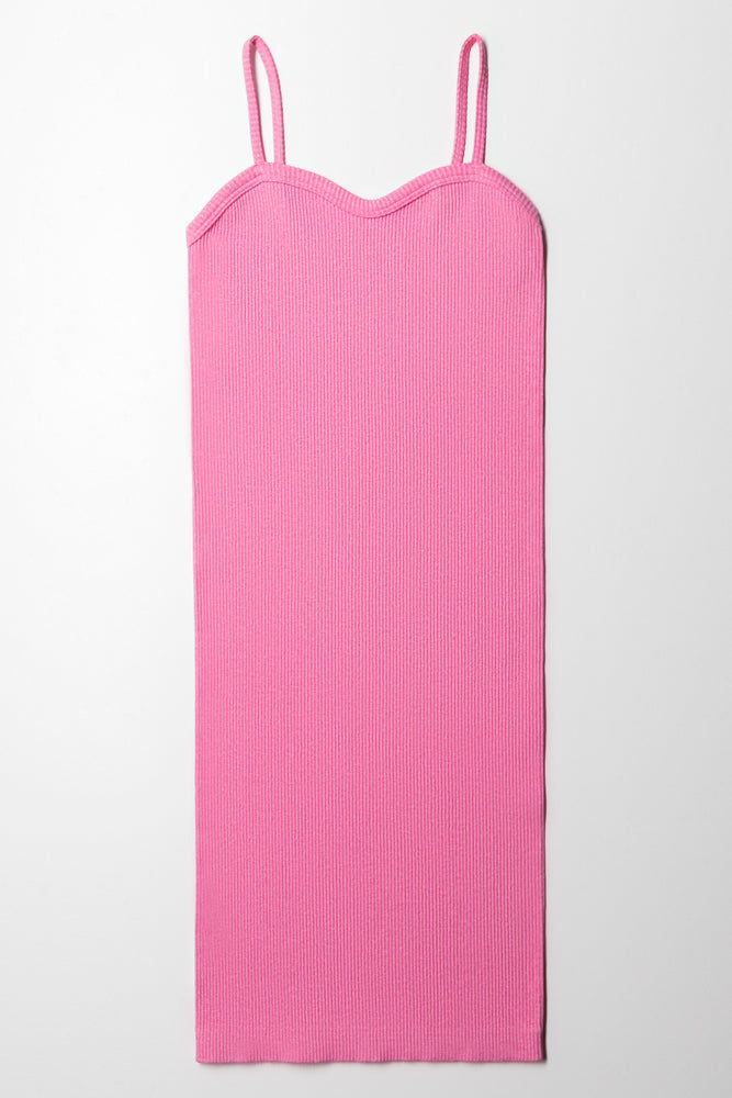 Online Specials chic wrap dressSeamless Strappy Dress Pink