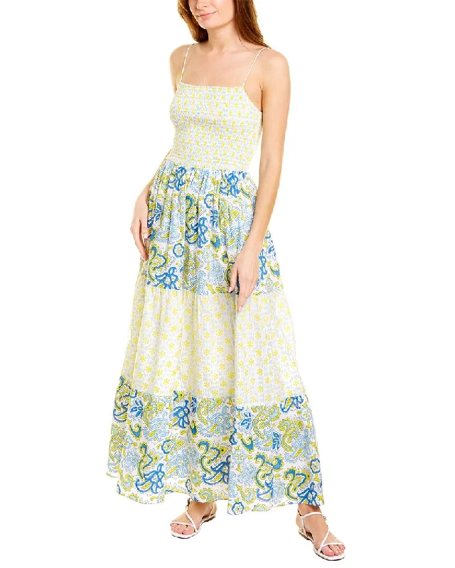 Reduced Prices flowy maxi dressAsh & Eden Stuti Smocked Maxi Dress