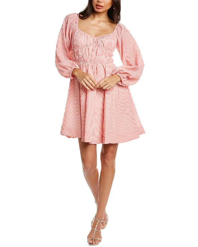 Major Savings wrap-around dressMaison Tara Seersucker A-Line Dress