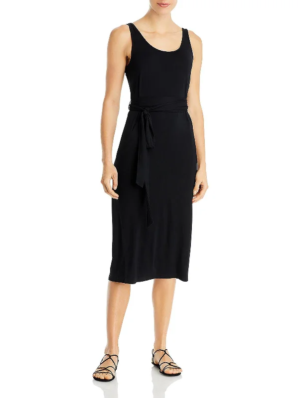 Loyalty Reward silk dressWomens Jersey Tank Midi Dress