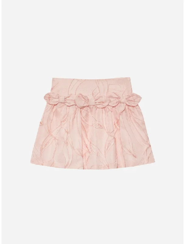 Buy Now winter dressPatachou Jacquard Pink Floral Skirt