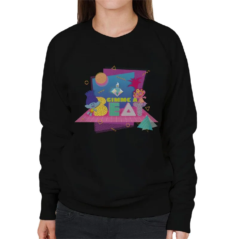 fashion sportswear hoodieTrolls Gimme A Beat Women's Sweatshirt