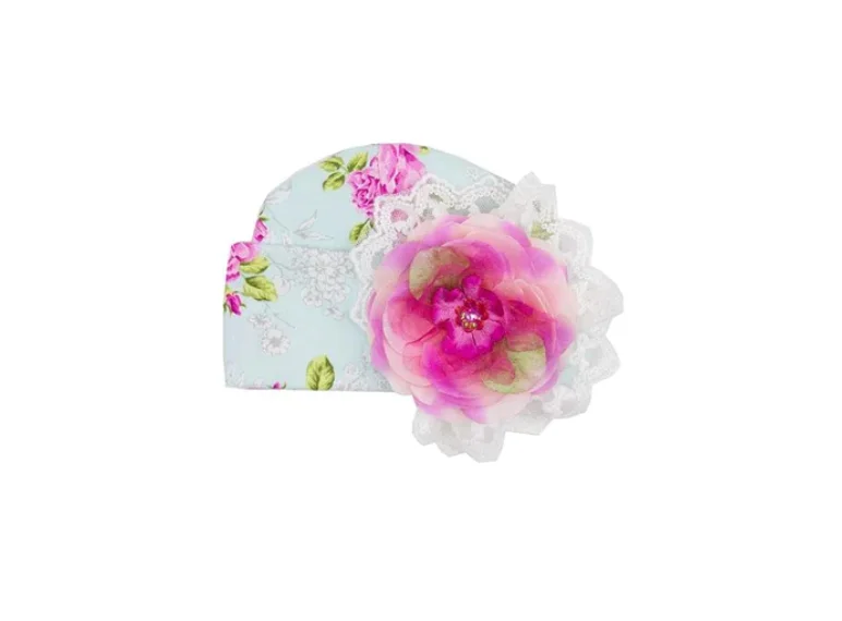 floral dressHaute Baby Bloomesbury Cap