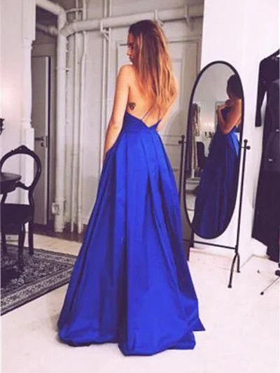 Anniversary Sale Simple Prom Dresses Spaghetti Straps Open Back Long Prom Dress JKL964 Anniversary Sale Simple Prom Dresses Spaghetti Straps Open Back Long Prom Dress JKL964