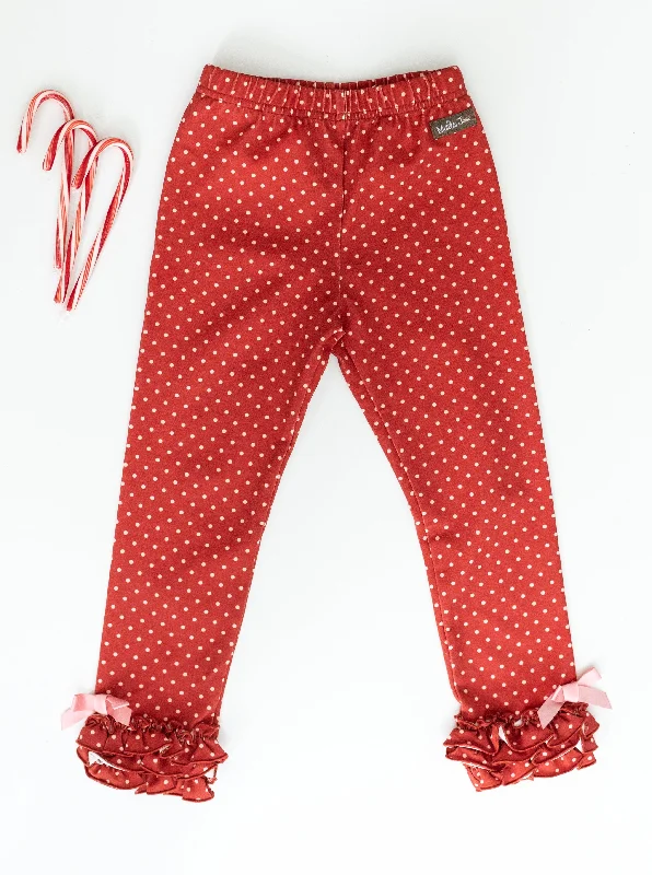 Factory Direct Sale long-sleeve floral dressDashing Dot Leggings