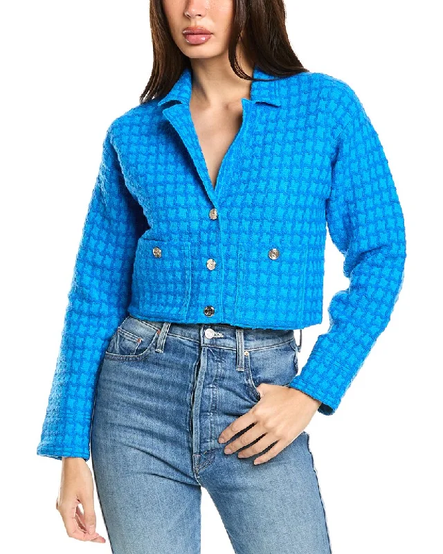Bargain Prices sporty outerwearSandro Wool-Blend Cardi-Coat