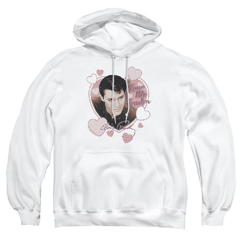 Limited Availability fashion-forward hoodieElvis Presley Love Me Tender - Pullover Hoodie