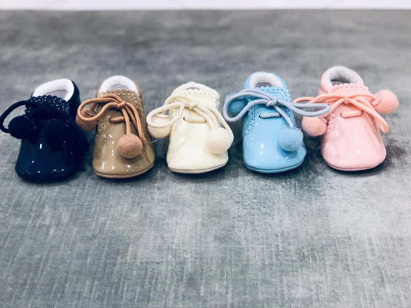 Take Advantage oversized dressPatent Baby Booties