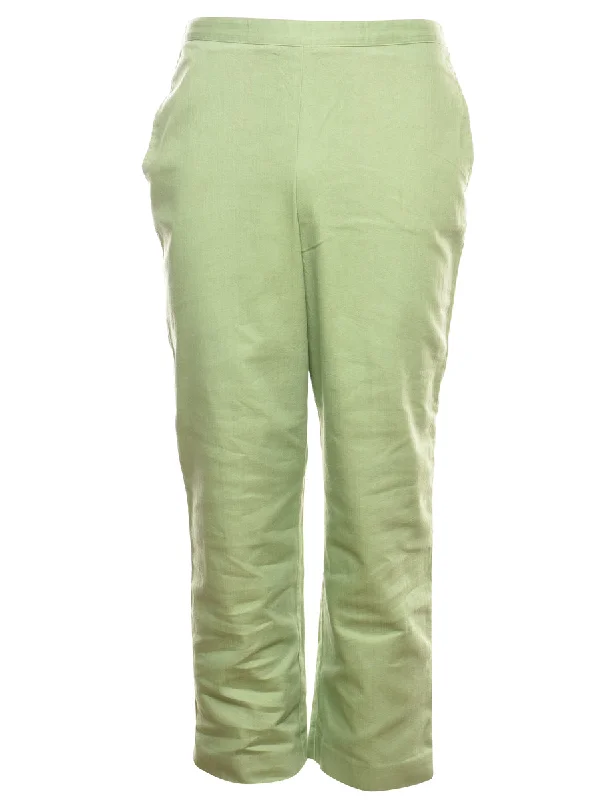 Instant Savings sporty jacketAlfred Dunner Denim Light Green Trousers - W30 L27