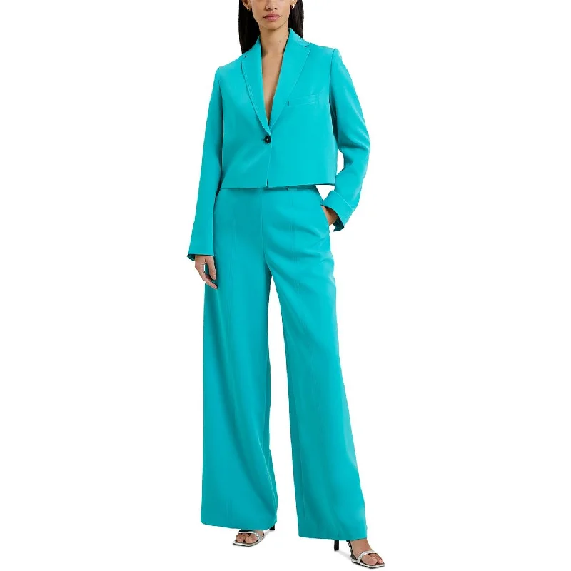 Daily Deals classic jacketWomens Cropped Suit Separate One-Button Blazer