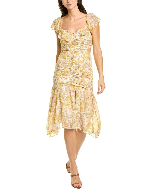 Flash Sale elegant shift dressASTR the Label Devereaux Midi Dress