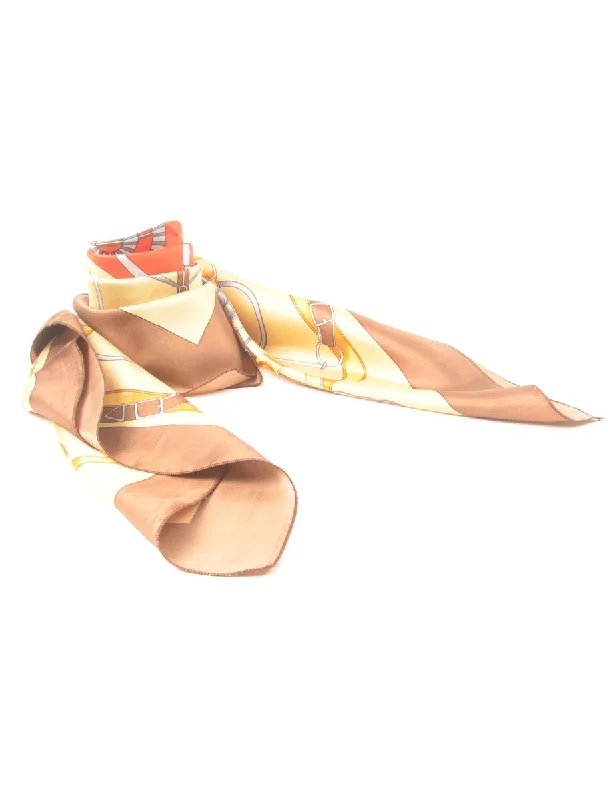 Inventory Reduction slim fit coatNautical Print Head Scarf - M