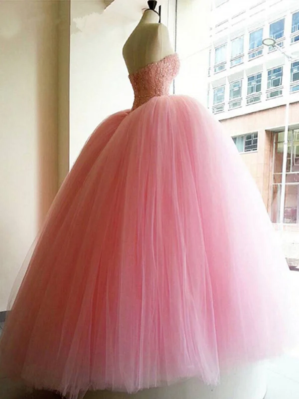 Bargain Prices Luxury Wedding Dresses Ball Gown Sweep/Brush Train Pink Bridal Gown JKS238 Bargain Prices Luxury Wedding Dresses Ball Gown Sweep/Brush Train Pink Bridal Gown JKS238