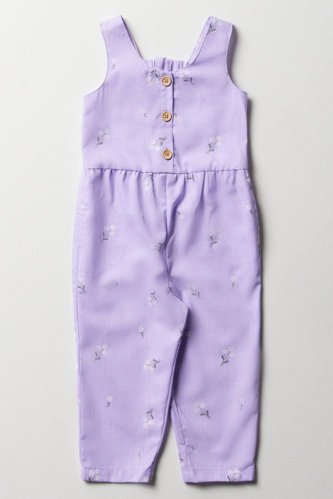 Super Savings chic shift dressFloral Jumpsuit Purple