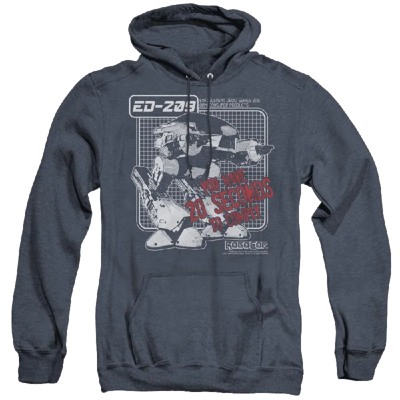 oversized pullover sweatshirtRobocop Robocop/Ed 209 - Heather Pullover Hoodie