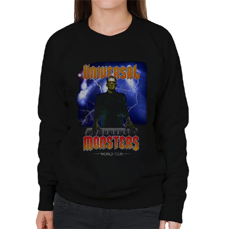 eco-friendly fitness hoodieUniversal Studios Monsters Frankenstein On Tour Women's Sweatshirt