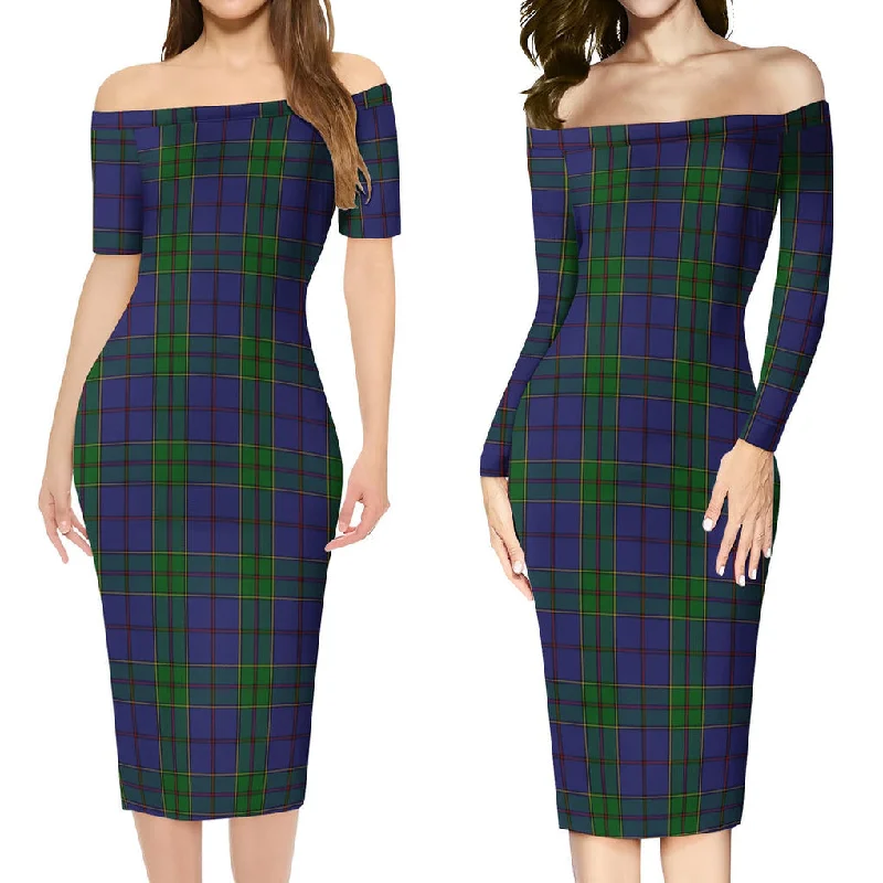 Unbeatable Prices Strachan Tartan Off Shoulder Lady Dress