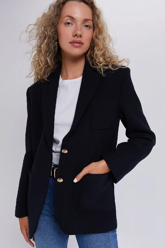 New Markdowns trendy casual outerwearNight Sky Kinsley Blazer