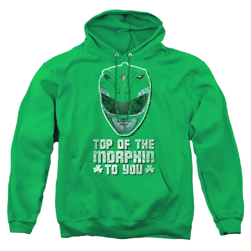 Extra Savings zippered hoodieMighty Morphin Power Rangers Top Of The Morphin To You - Pullover Hoodie
