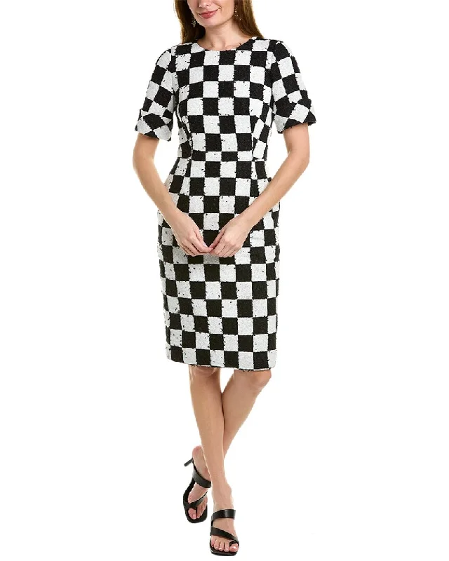 Customer Appreciation Sale trendy dressOscar de la Renta Tweed Sheath Dress