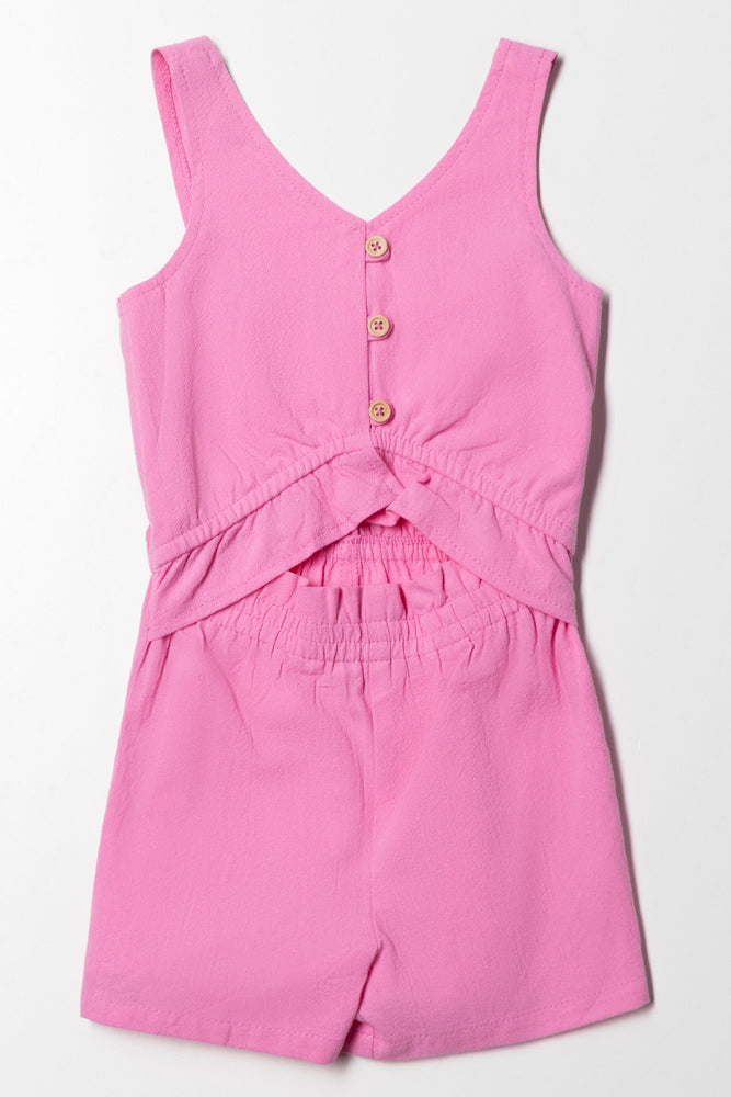 Big Discounts fitted dressShort Jumpsuit Pink
