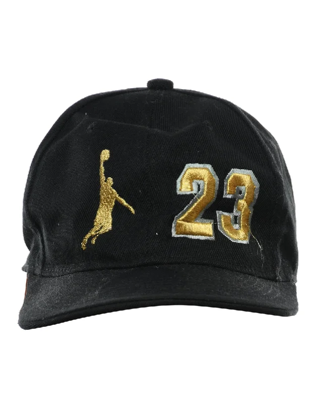 Savings Galore insulated trench coatBlack Embroided Cap - XS