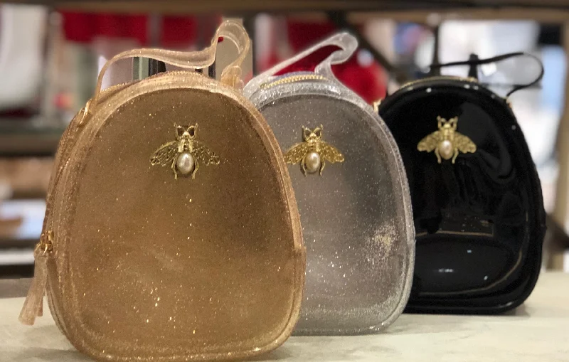 Deep Discounts form-fitting dressJelly Bag with Bee Pin