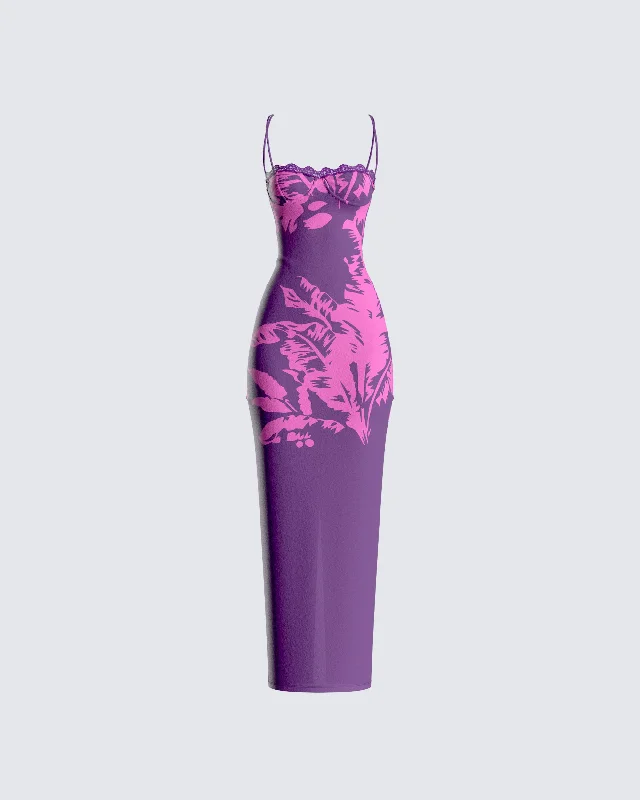 Customer Appreciation Sale flowy evening dressNessa Floral Print Maxi Dress