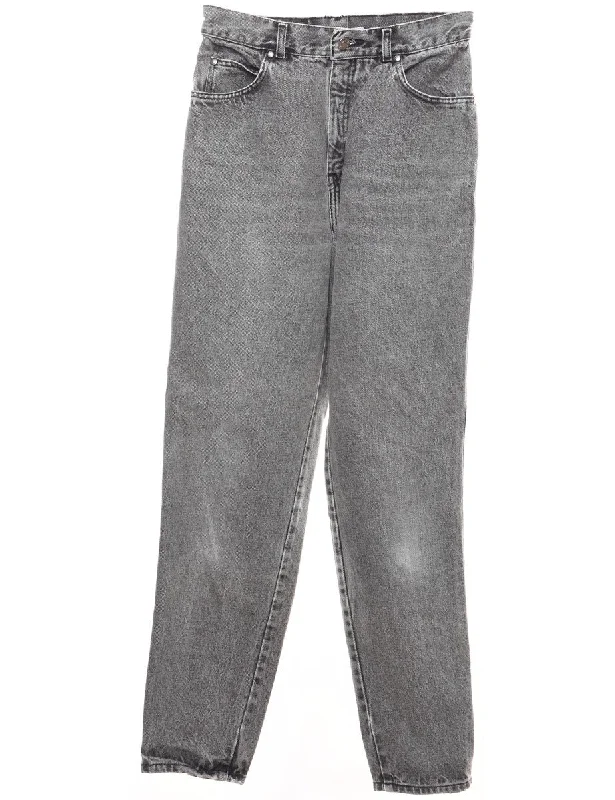 fashionable jacketGrey Stonewash Tapered Jeans - W28 L31