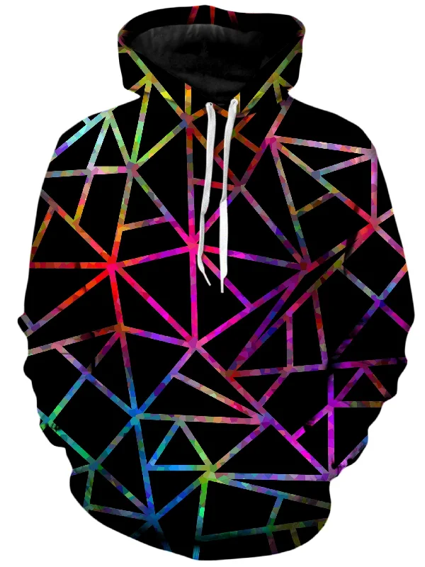 Final Sale casual hoodieWebbed Geometric Unisex Hoodie