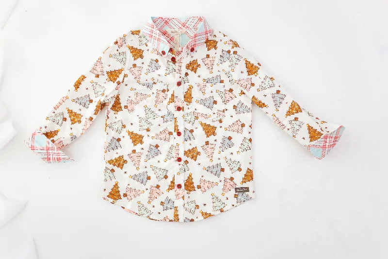 Special Savings wrap dressBoy's Button Shirt - Tree Topper