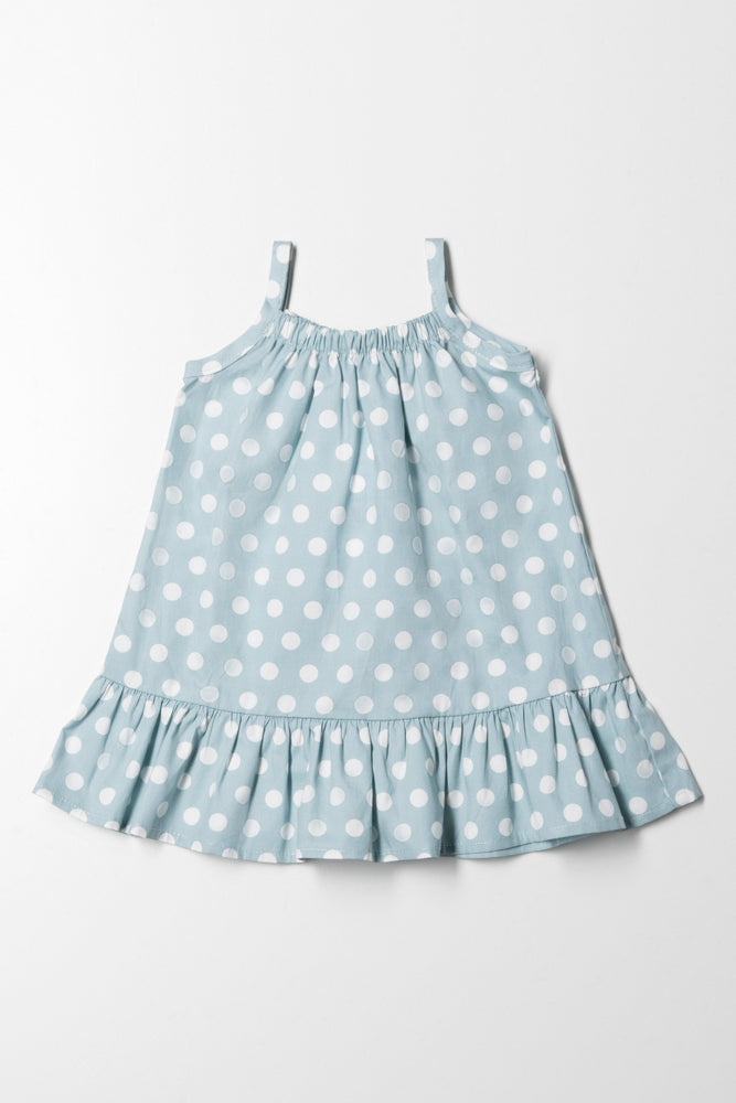 Stock Clearance spaghetti strap dressDress Light Blue