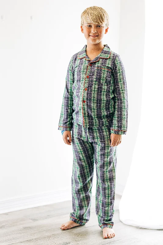 Closeout chic wrap dressBoy's Festive Little Wonders Lounge Set