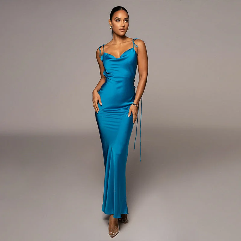 Today's Special boho dressDiana Backless Sleeveless Maxi Dress