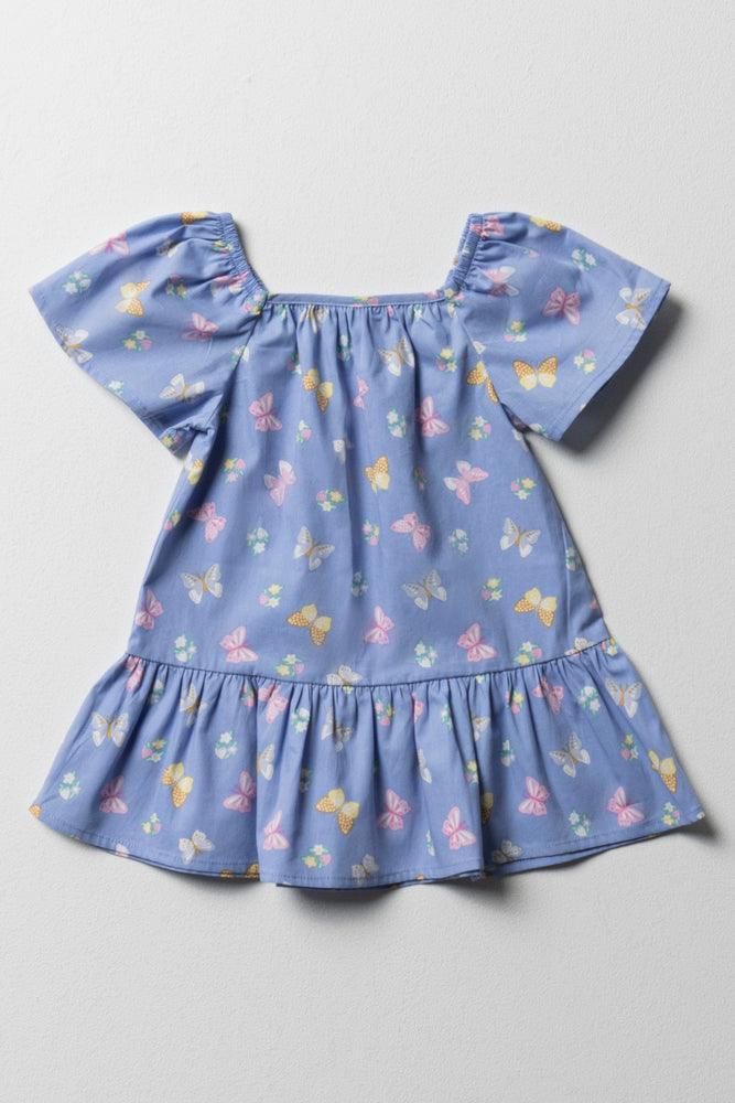 Clearance Sale cocktail party dressA-Line Dress Blue