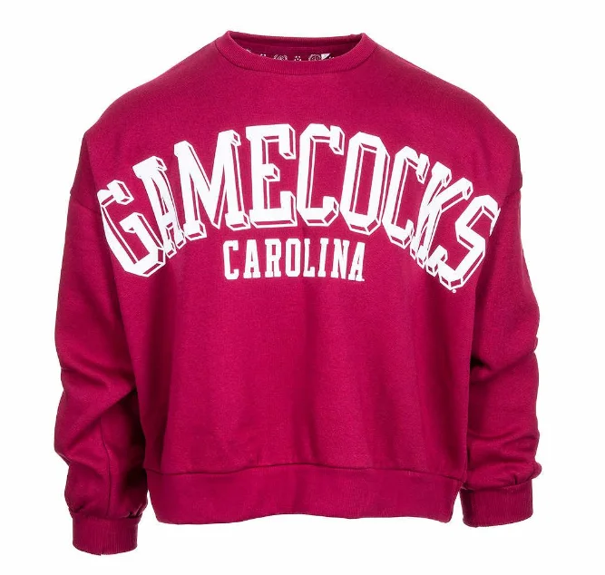 retro jacketUniversity of South Carolina Janice Crew Sweatshirt