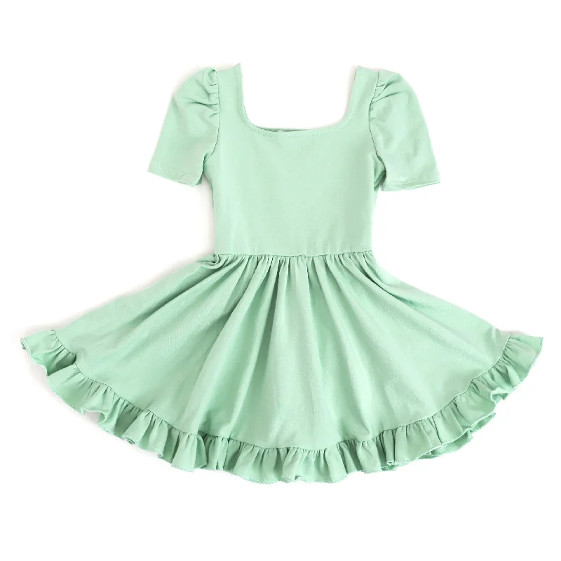 Price Fest draped dressMint Mod Twirl Dress
