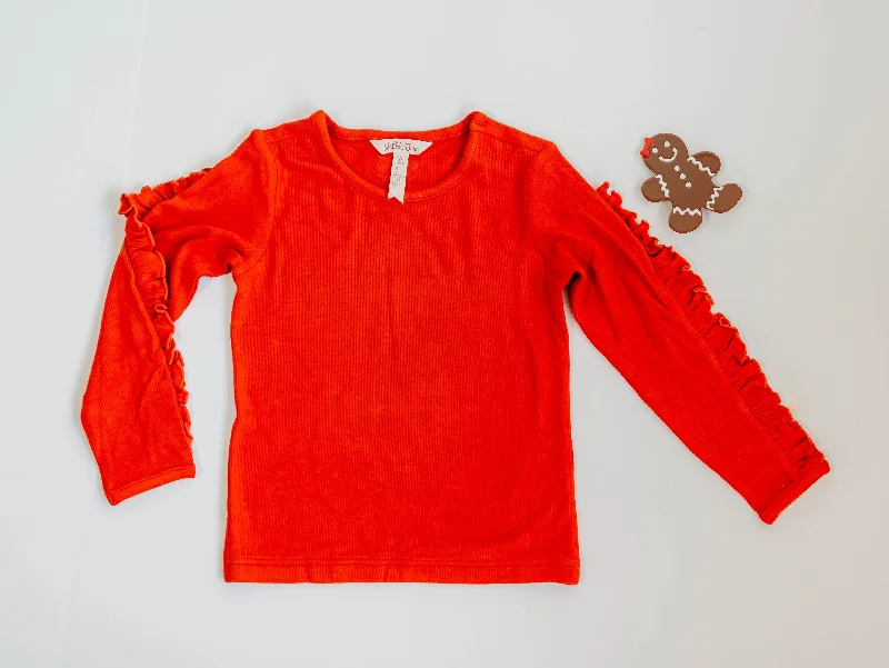 Amazing Deals comfy maxi dressRuffleberry Red Ruffle Tee