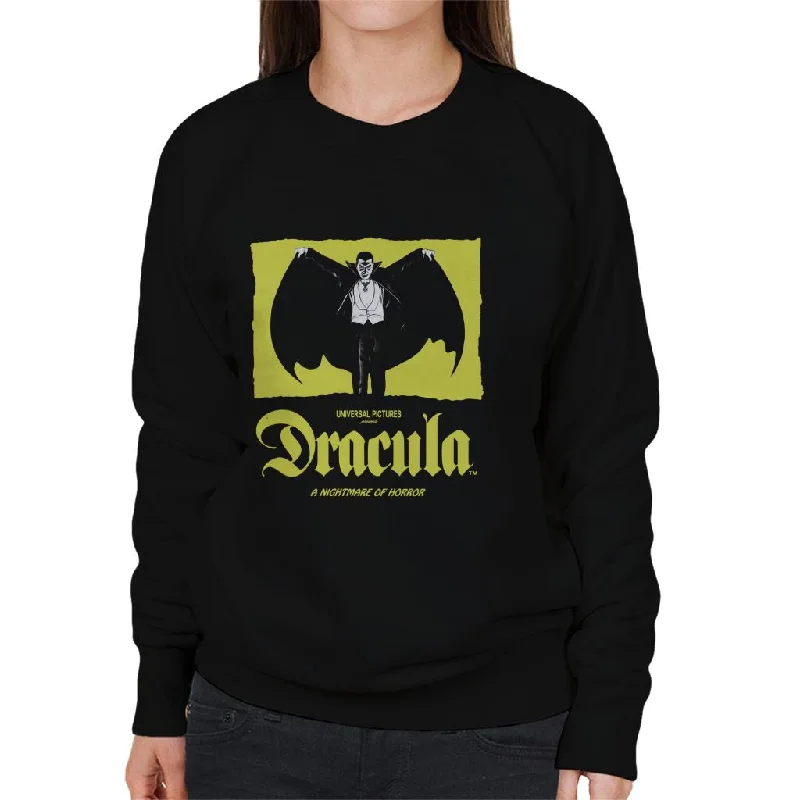 cozy gym sweatshirtDracula Nightmare Of Horror Women's Sweatshirt