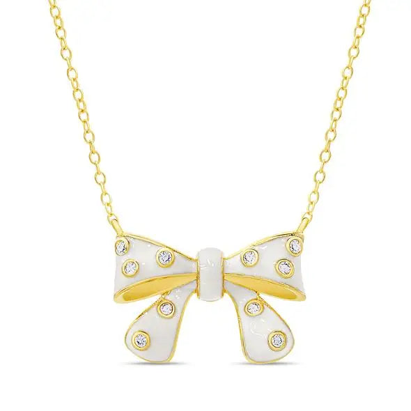 fitted dressLily Nily Bow Necklace