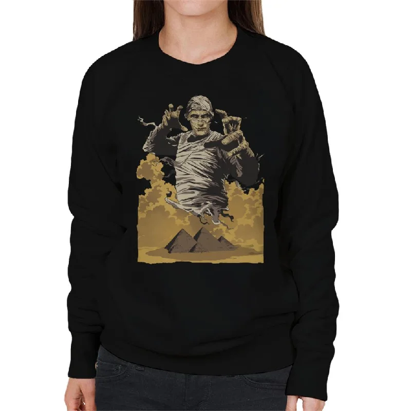 loose fit athletic hoodieThe Mummy Sandstorm Women's Sweatshirt