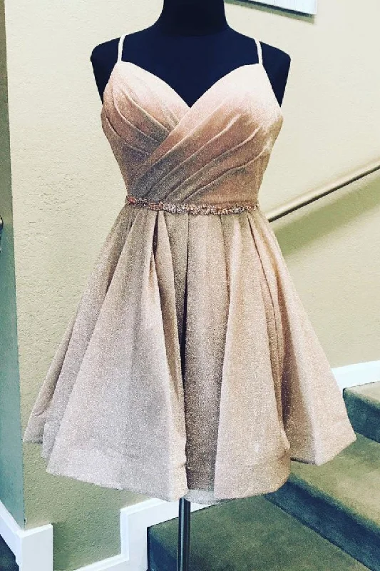 Price Rollback Cute Sweetheart Short Prom Dress Sparkly Homecoming Dress JKP502